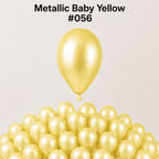Gemar Latexballon A50 5"/13cm #056 Metallic Baby Yellow