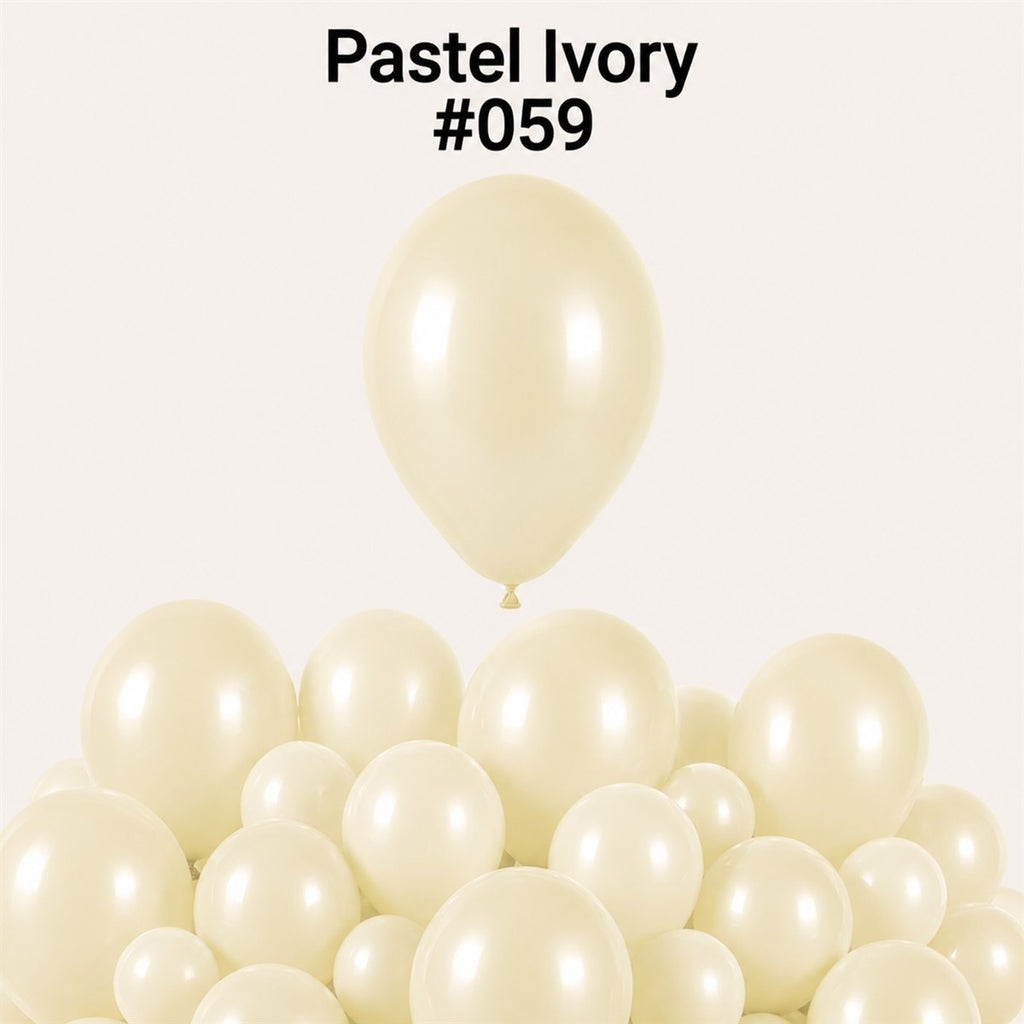 Gemar Latexballon G110 12"/30cm #059 Pastel Ivory