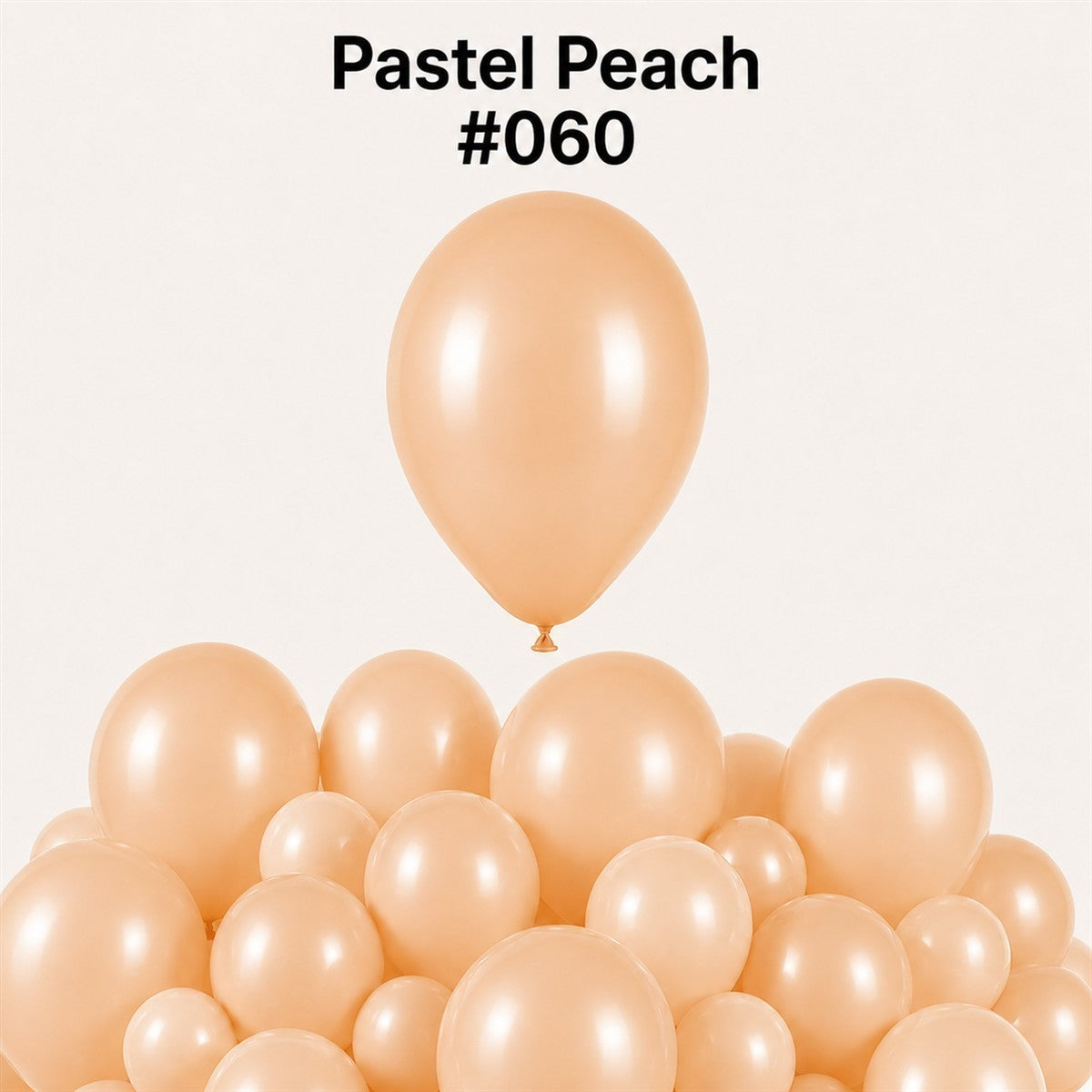 Gemar Latexballon G110 12"/30cm #060 Pastel Peach