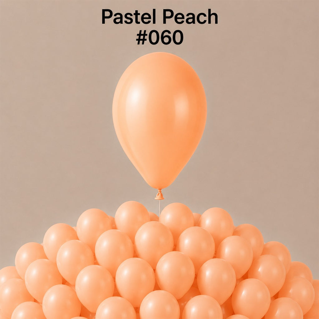 Gemar Latexballon A50 5"/13cm #060 Pastel Peach Macaron