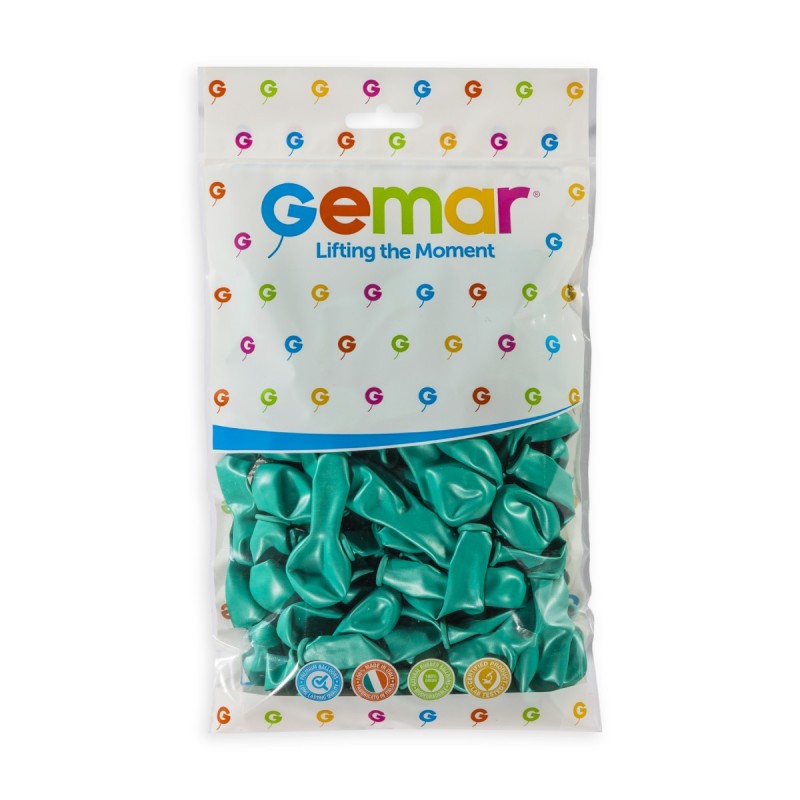 Gemar Latexballon A50 5"/13cm #062 Metallic Mint Green