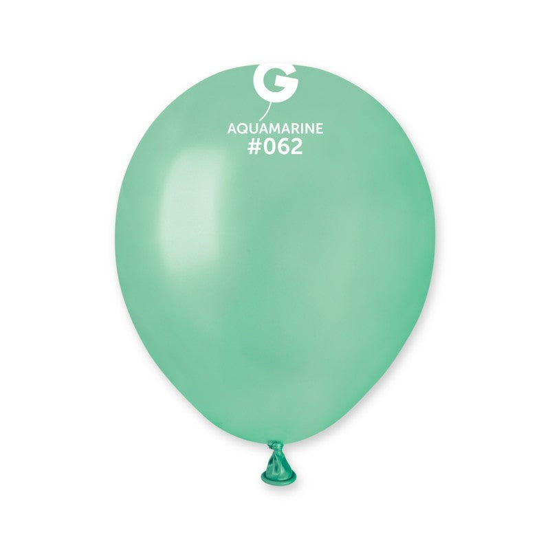 Gemar Latexballon A50 5"/13cm #062 Metallic Mint Green