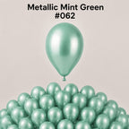 Gemar Latexballon A50 5"/13cm #062 Metallic Mint Green