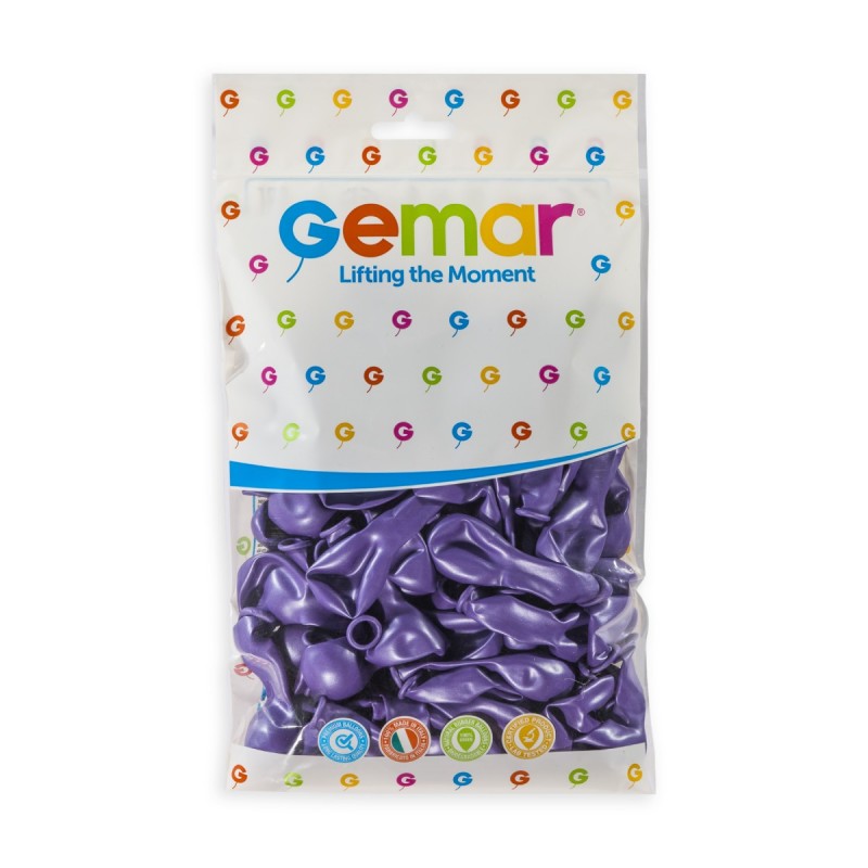 Gemar Latexballon A50 5"/13cm #063 Metallic Lavender