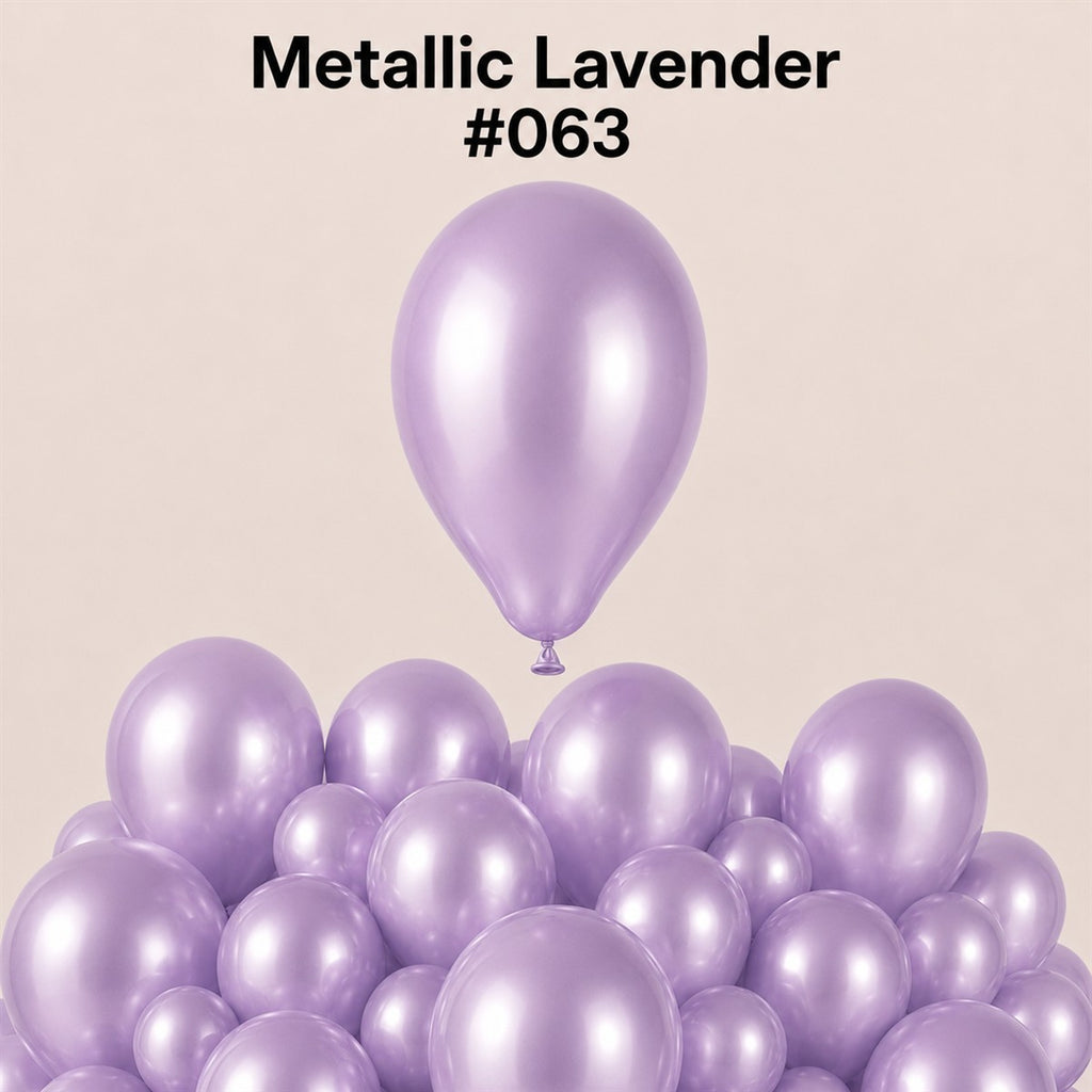 Gemar Latexballon G110 12"/30cm #063 Metallic Lavender