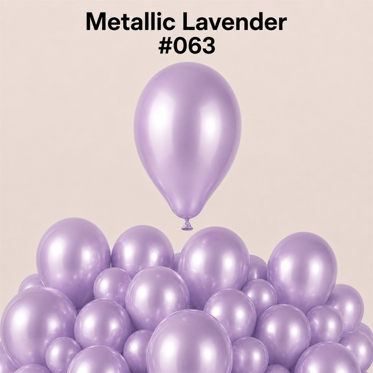 Gemar Latexballon G110 12"/30cm #063 Metallic Lavender