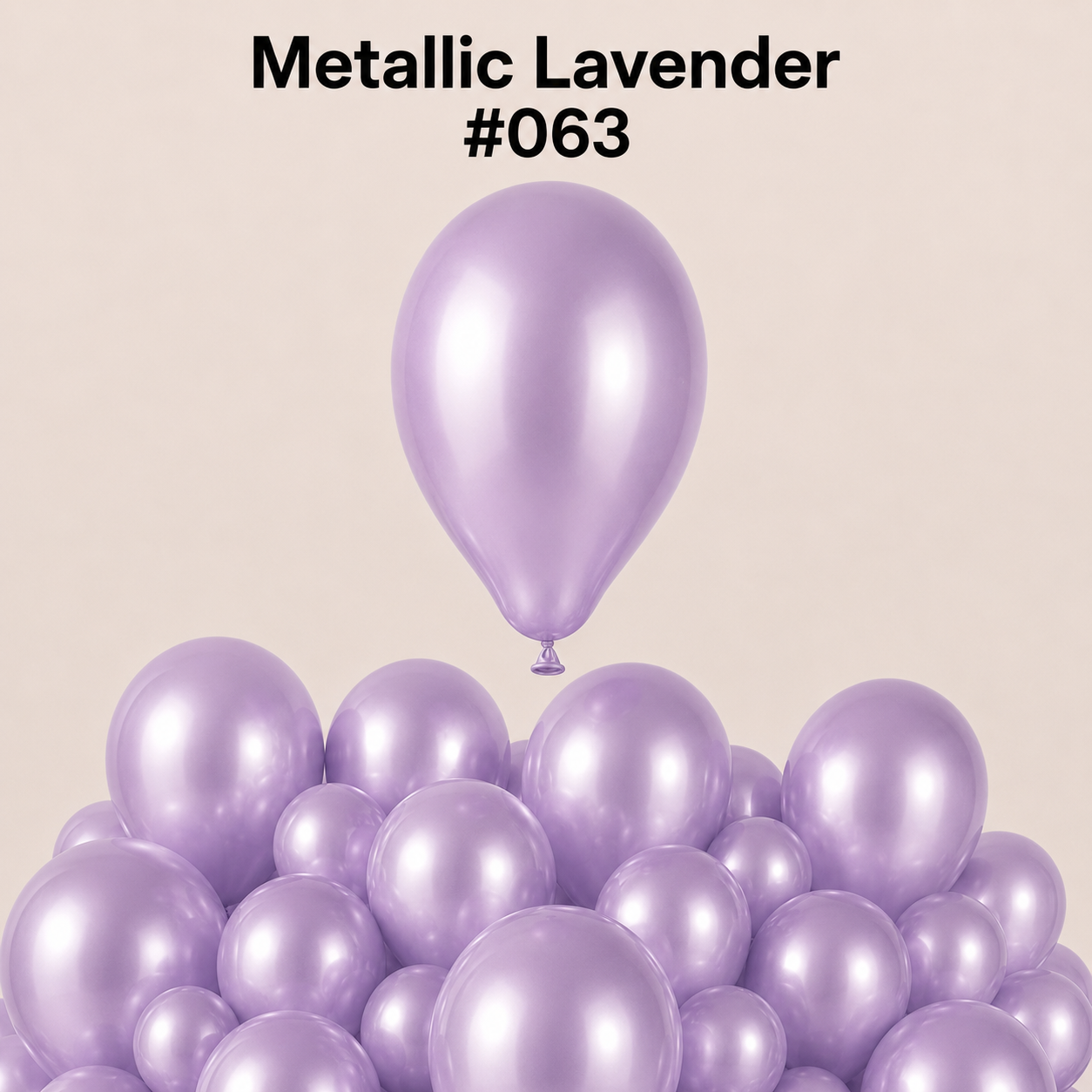 Gemar Latexballon G110 12"/30cm #063 Metallic Lavender