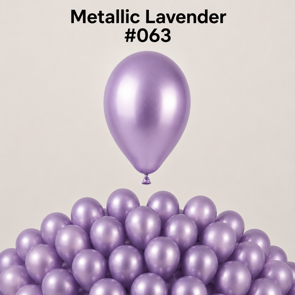 Gemar Latexballon A50 5"/13cm #063 Metallic Lavender