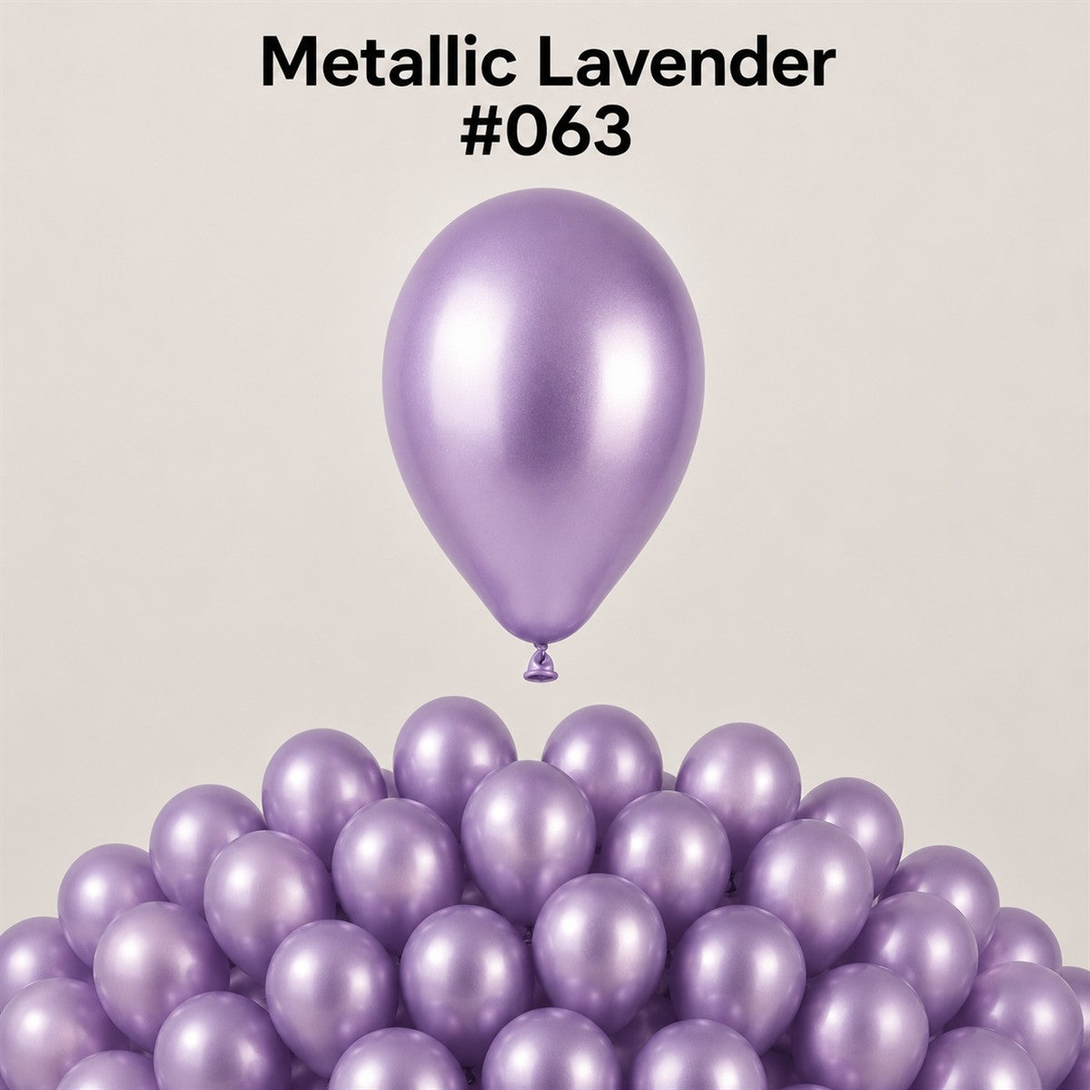 Gemar Latexballon A50 5"/13cm #063 Metallic Lavender