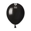 100x Latexballon A50 5"/13cm #065 Metallic Black