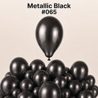 Gemar Latexballon G110 12"/30cm #065 Metallic Black