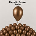 Gemar Latexballon A50 5"/13cm #066 Metallic Brown