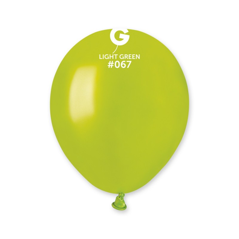 Gemar Latexballon A50 5"/13cm #067 Metallic Light Green
