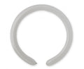 100x Modellierballon D4 (260) 5cm DM #070 Pastel Grey