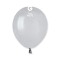 100x Latexballon A50 5"/13cm #070 Pastel Grey
