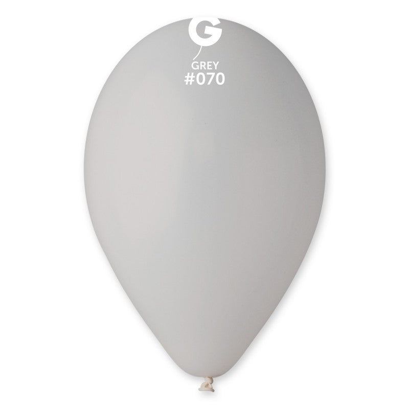 Gemar Latexballon G110 12"/30cm #070 Pastel Grey