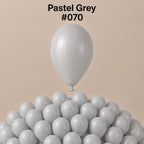 Gemar Latexballon A50 5"/13cm #070 Pastel Grey