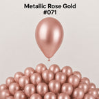 Gemar Latexballon A50 5"/13cm #071 Metallic Rose Gold