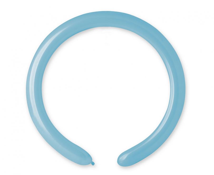 100x Modellierballon D4 (260) 5cm DM #072 Pastel Baby Blue