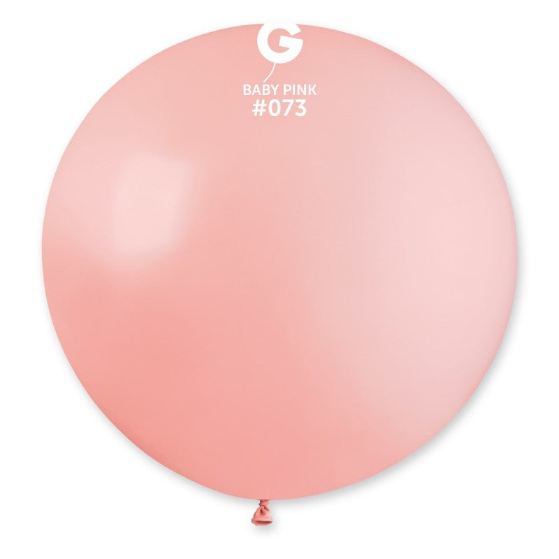 1x Latexballon G220 30"/75cm DM #073 Pastel Baby Pink