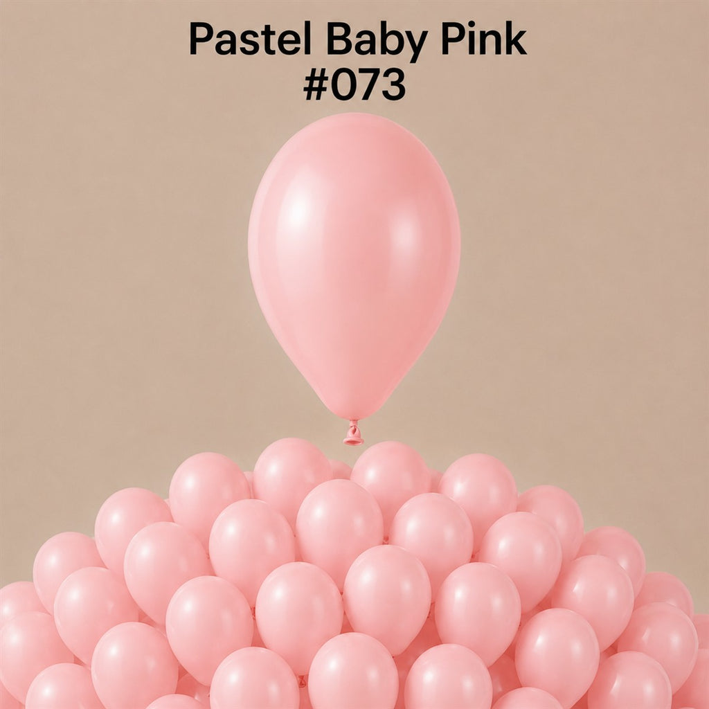Gemar Latexballon A50 5"/13cm #073 Pastel Baby Pink