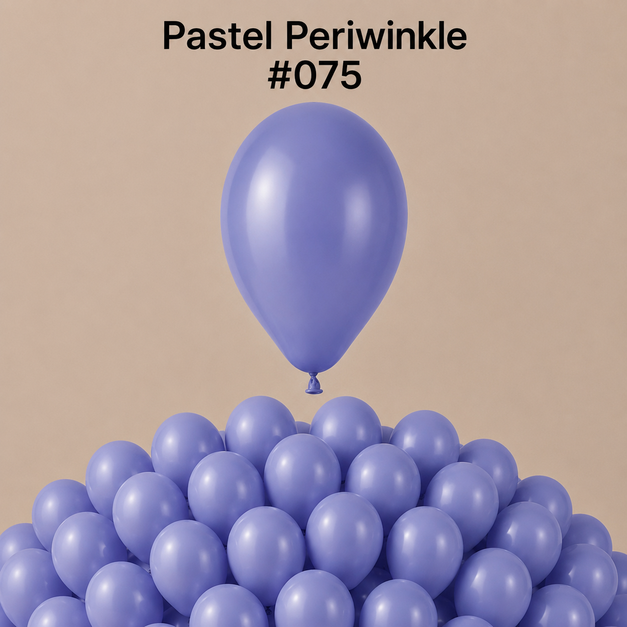 Gemar Latexballon A50 5"/13cm #075 Pastel Periwinkle