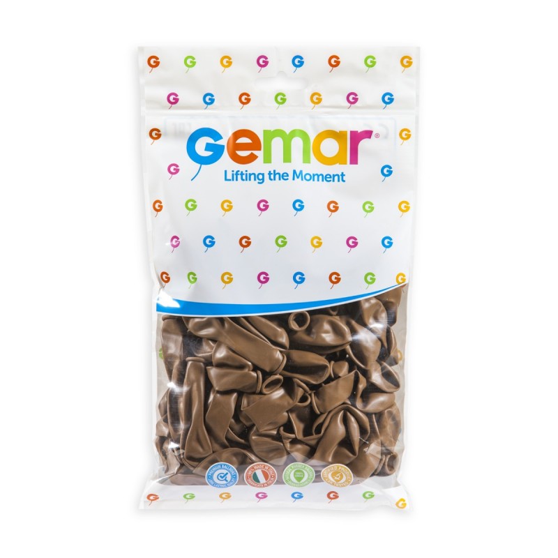 Gemar Latexballon A50 5"/13cm #076 Pastel Mocha Brown