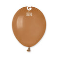 100x Latexballon A50 5"/13cm #076 Pastel Mocha Brown