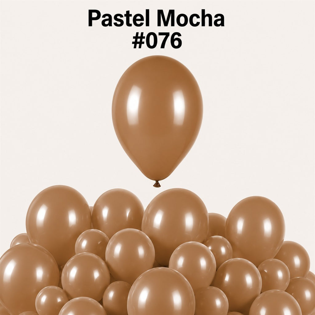 Gemar Latexballon G110 12"/30cm #076 Pastel Mocha Brown