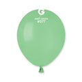 100x Latexballon A50 5"/13cm #077 Pastel Mint Green Macaron