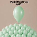 Gemar Latexballon A50 5"/13cm #077 Pastel Mint Green Macaron