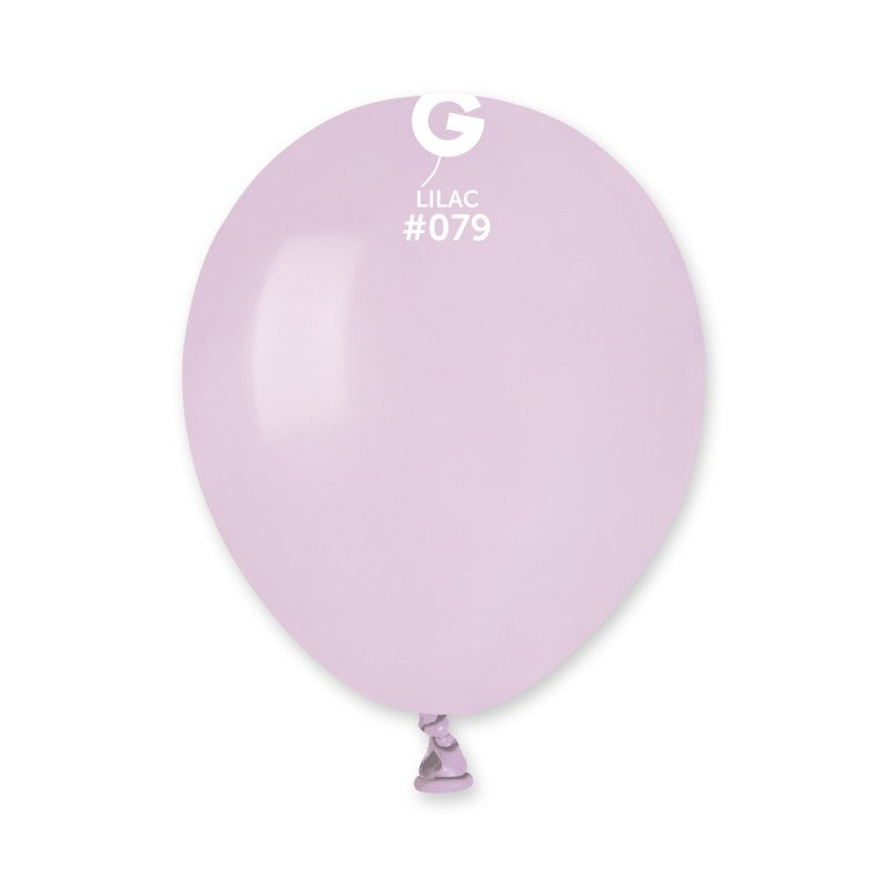 100x Latexballon A50 5"/13cm #079 Pastel Lilac Macaron