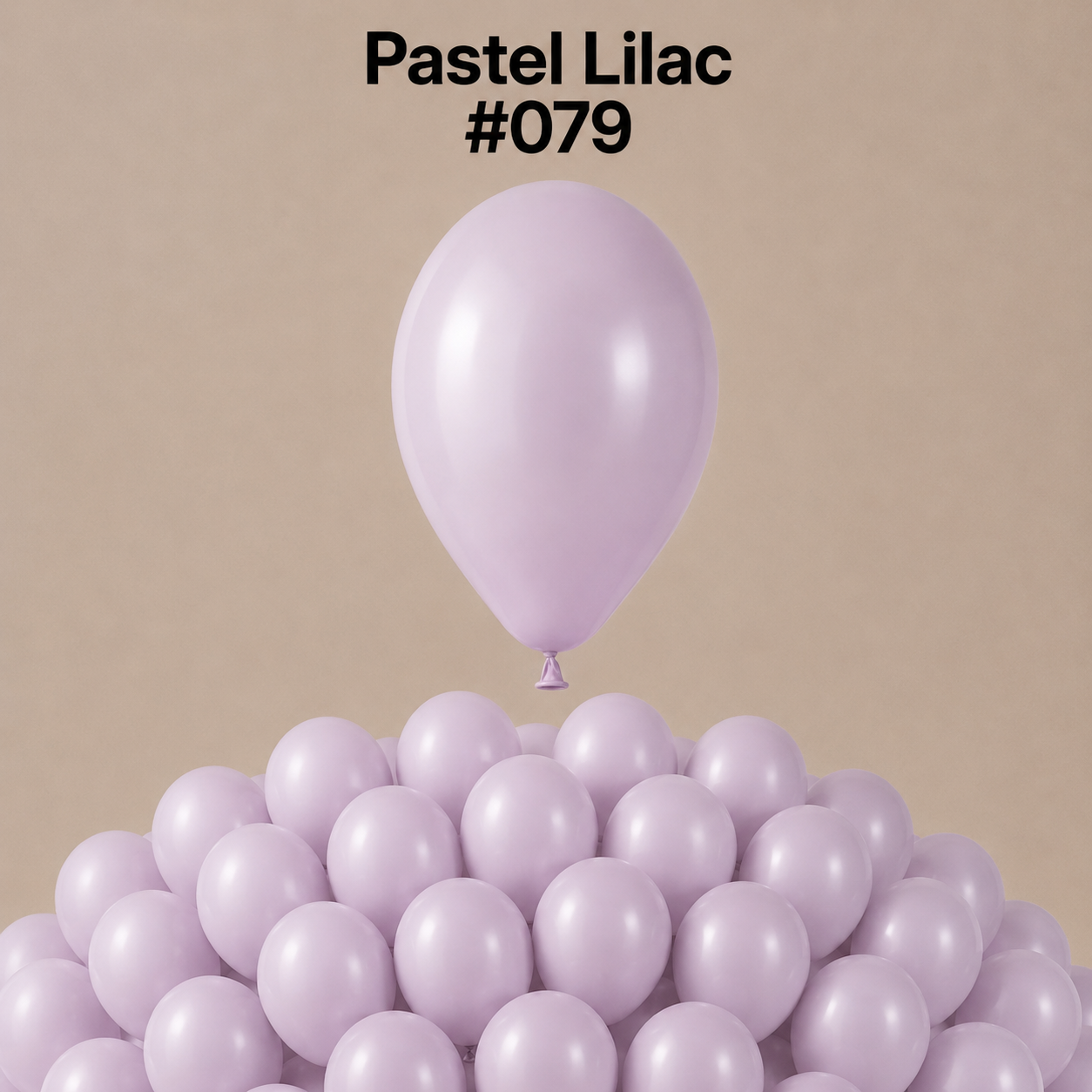 Gemar Latexballon A50 5"/13cm #079 Pastel Lilac Macaron