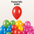 100x Gemar Latexballon G110 12"/30cm #080 Pastel Mix