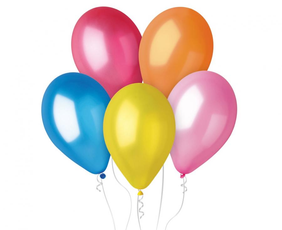 100x Latexballon 12"/30cm #082 Metallic Mix