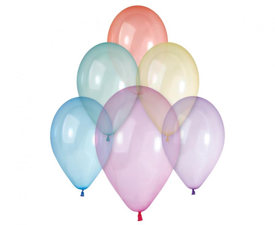 100x Latexballon G110 12"/30cm #087 Crystal Mix