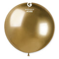 1x Latexballon G30 31"/80cm DM #088 Shiny Gold