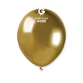 100x Latexballon A50 5"/13cm #088 Shiny Gold