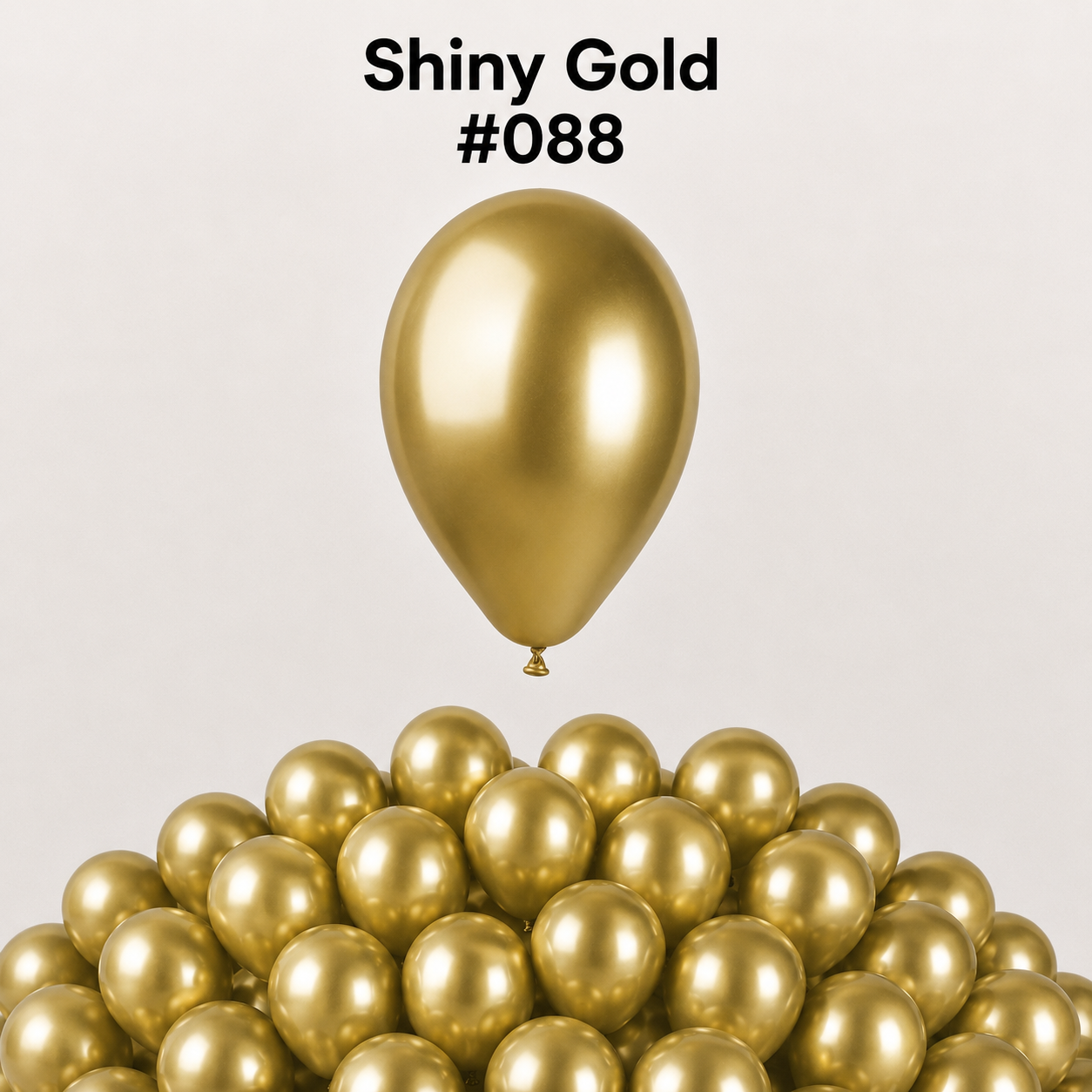 Gemar Latexballon A50 5"/13cm #088 Shiny Gold