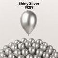 Gemar Latexballon A50 5"/13cm #089 Shiny Silver