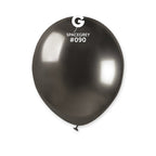 Gemar Latexballon A50 5"/13cm #090 Shiny Space Grey