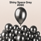 Gemar Latexballon G120 13"/33cm #090 Shiny Space Grey