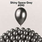 Gemar Latexballon A50 5"/13cm #090 Shiny Space Grey