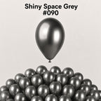 Gemar Latexballon A50 5"/13cm #090 Shiny Space Grey