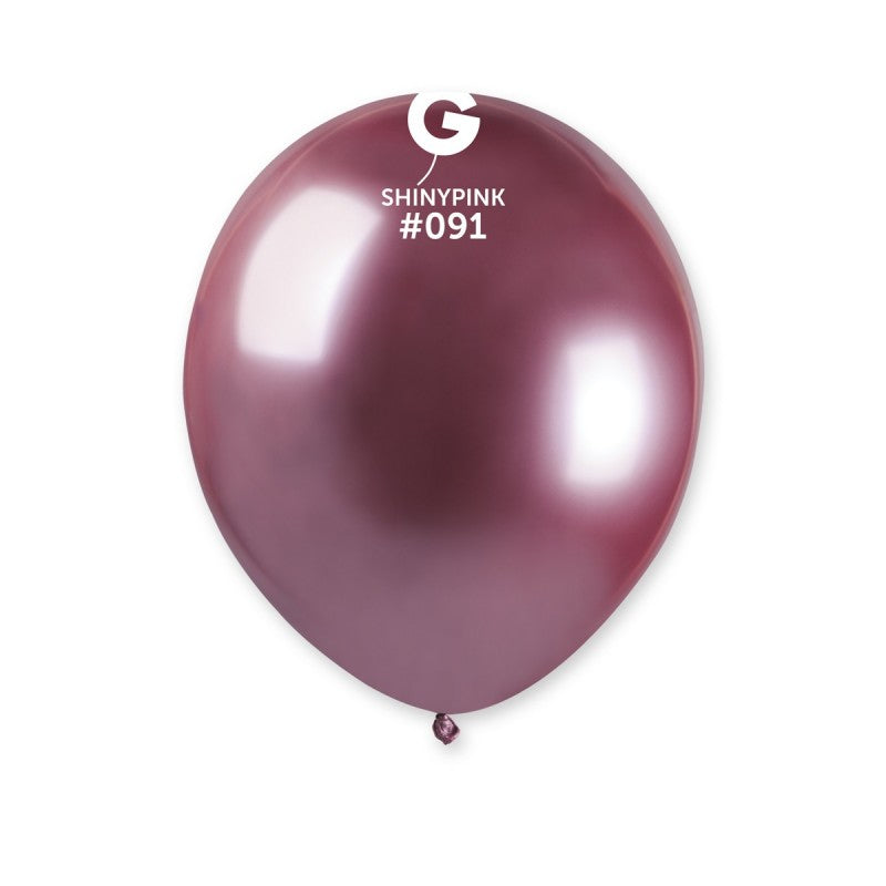100x Latexballon A50 5"/13cm #091 Shiny Pink