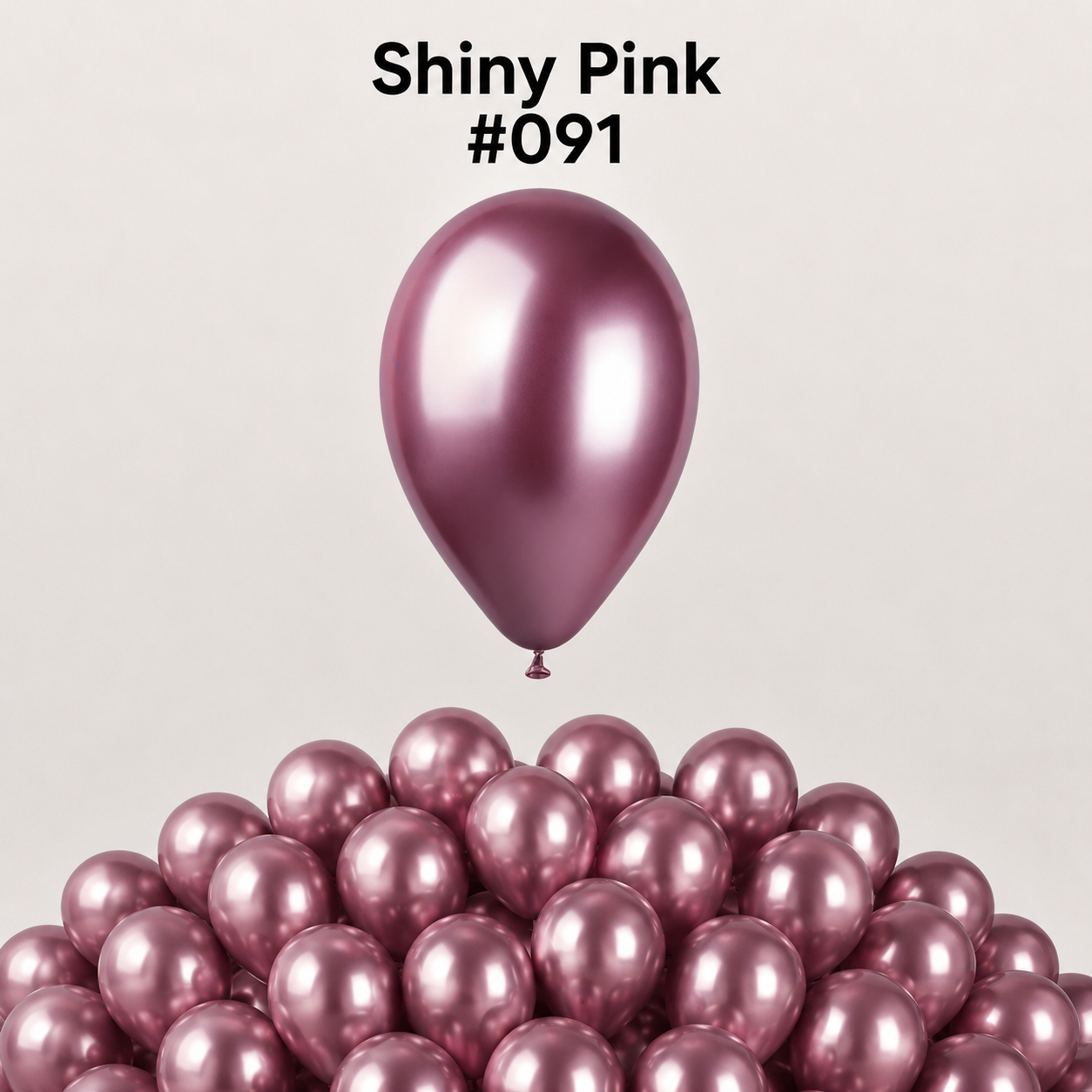 Gemar Latexballon A50 5"/13cm #091 Shiny Pink