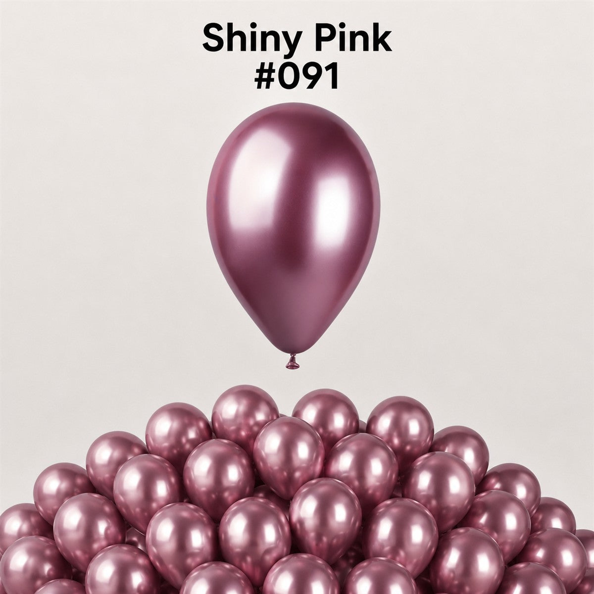 Gemar Latexballon A50 5"/13cm #091 Shiny Pink