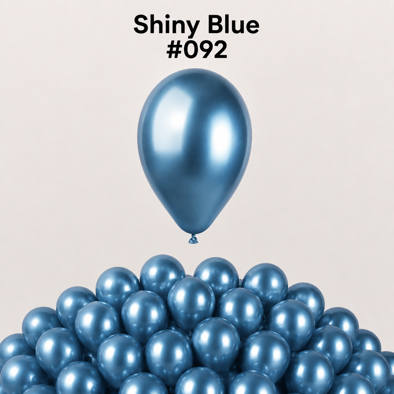 Gemar Latexballon A50 5"/13cm #092 Shiny Blue