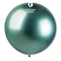 1x Latexballon G30 31"/80cm DM #093 Shiny Green