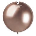 1x Latexballon G30 31"/80cm DM #096 Shiny Rosegold